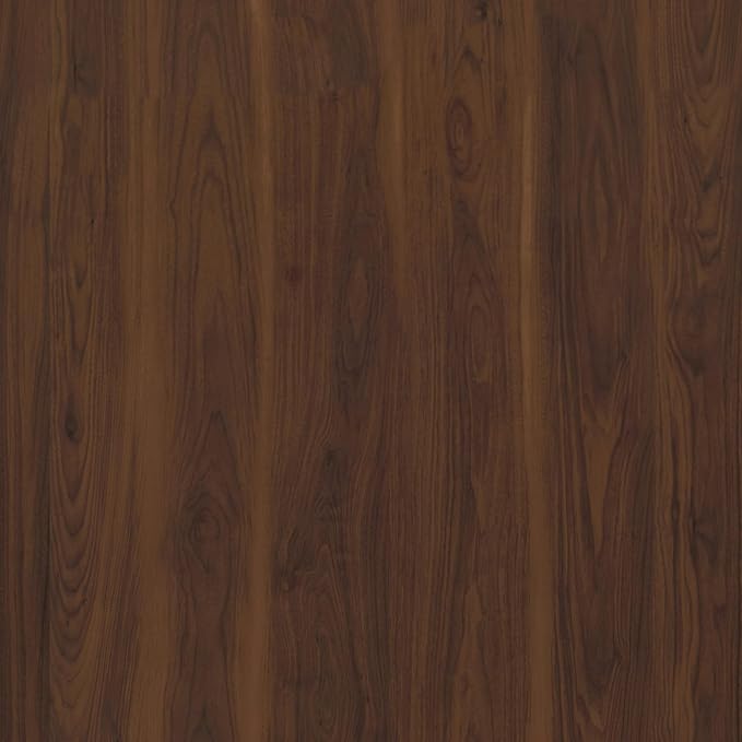 BOMENG Walnut Wood Contact Paper 32x354 inch Dark Brown Wood Wallpaper Peel and