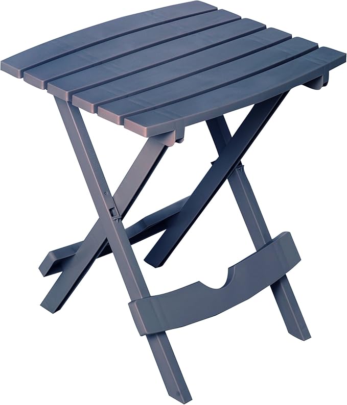 Adams Quik-FoldÂ® Side Table - Bluestone