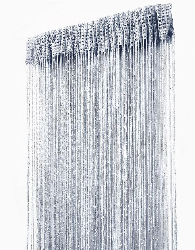 ave split Decorative Door String Curtain Wall Panel Fringe Window Room Divider