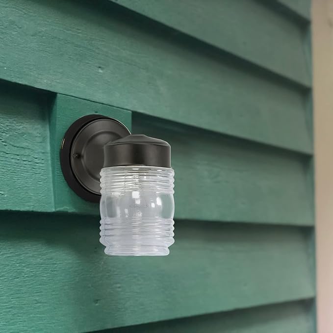 Jelly Jar Light Replacement Glass, 3-Inch Opening – Design House