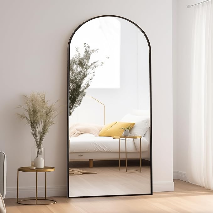 Floor Length Mirror, Wall Mounted Mirrors, Arched-Top Body Mirror