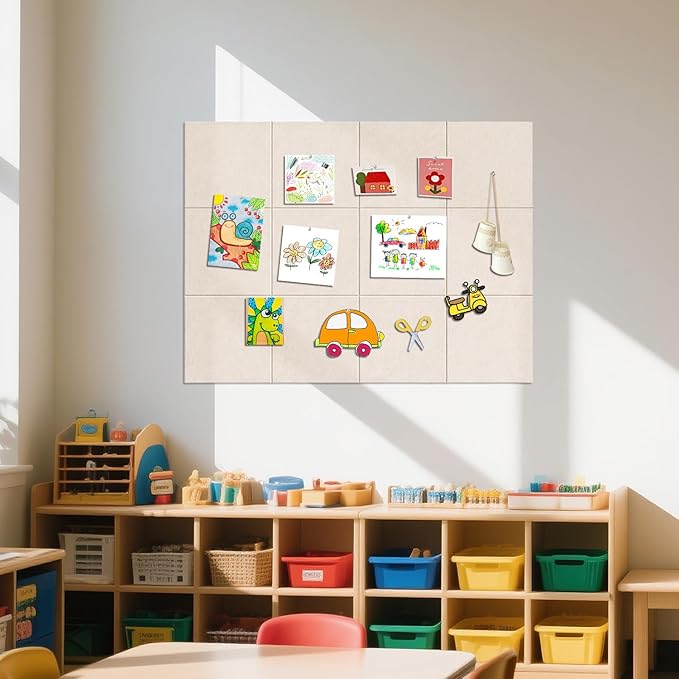 TSJOFFICE Large Cork Board for Wall