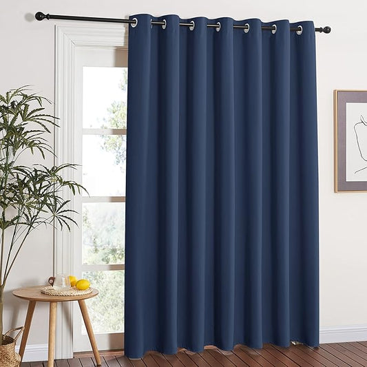 NICETOWN Blackout Curtain for Sliding Door