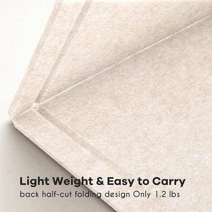 Lightomorrow Bulletin Board, 35 x 17 1/2 inches Felt Board
