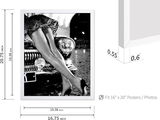 Poster Master Sexy Legs on Classic Car Poster