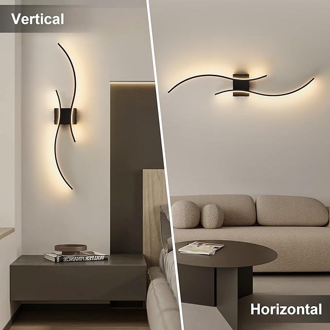 Battery Operated Wall Sconces Set of Two