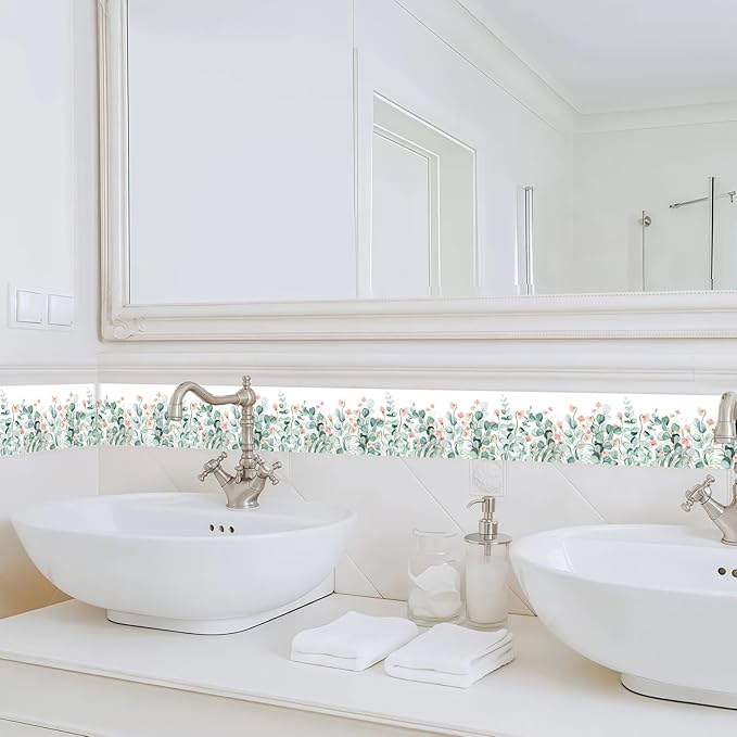 Wallpaper Border 3.9"X196.8" Peel and Stick Wall Border Wallpaper Border
