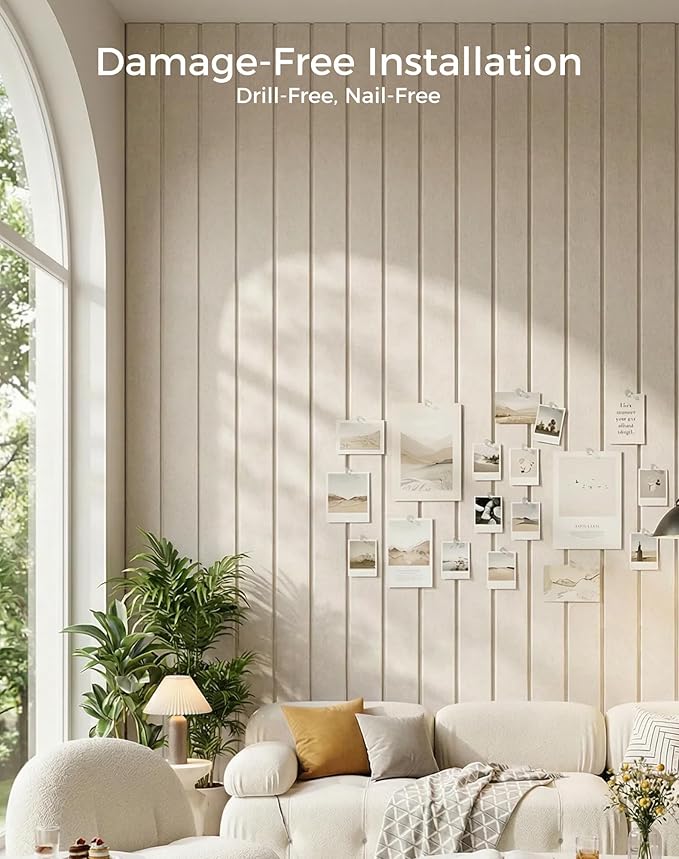 Aothia Felt Bulletin Board Tiles Large 48" x 36" Cork Board Alternative