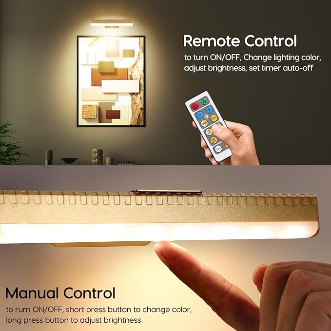 6pcs Battery Operated Picture Light