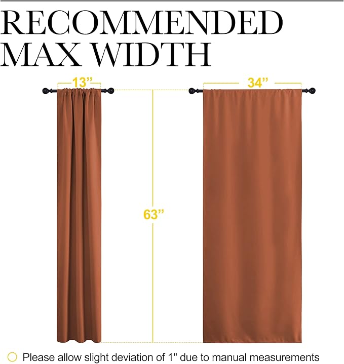 NICETOWN Blackout Curtains and Drapes