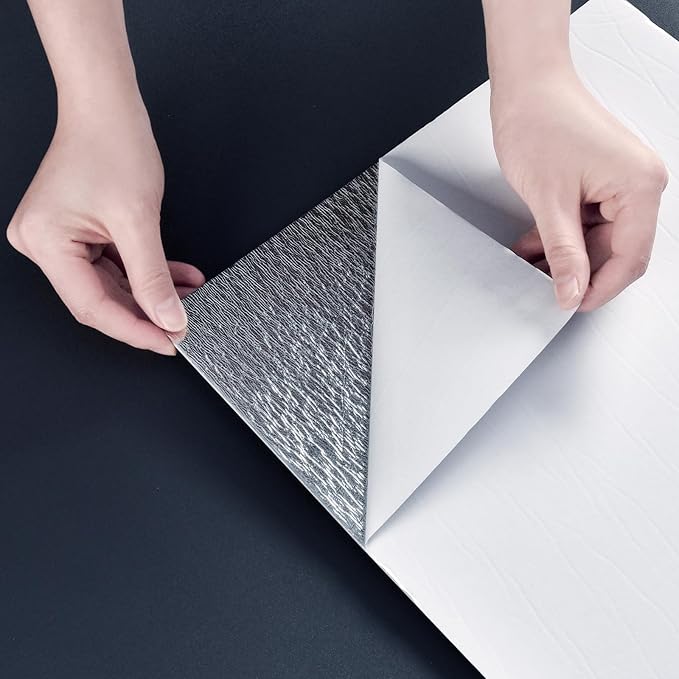 Haimin Wall Panels Peel and Stick 10 Pieces 23.6x11.8in Lightweight Backsplash