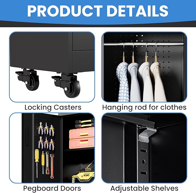 Metal Garage Storage Cabinet