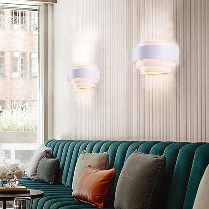 LightInTheBox Modern Wall Sconce Set of 2 Indoor Wall Light Fixture Half Moon
