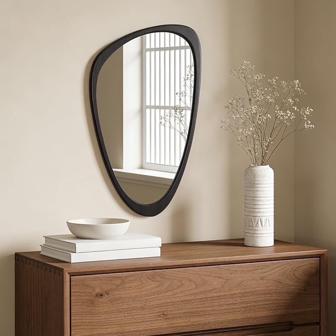 WallBeyond Asymmetrical Mirror, Irregular Wall Mirror, Wall Mirrors Decorative