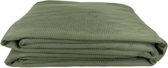 Green DIY Mosquito Net Fabric | 10x20 FT Netting | Insect Cover for Garden, Patio, Outdoor & Windows | Multiple Sizes in Black, White & Green | Raised Bed Screen Mesh Barrier