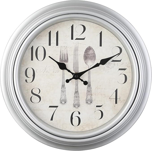 WOOPHEN Vintage Wall Clocks
