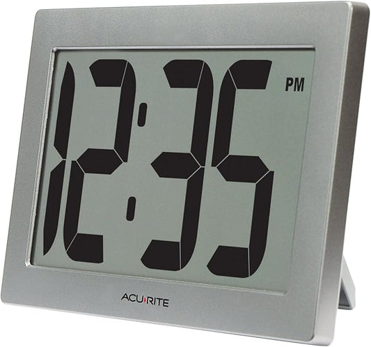 AcuRite 75102RM 9.5" Large Digital Clock