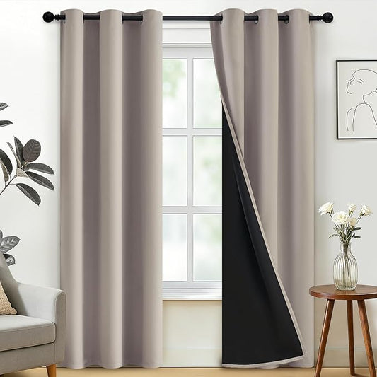 SimpleHome 100% Blackout Curtains