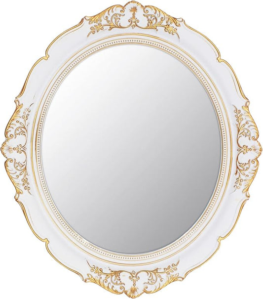 Eaoundm 13.1 x 14.8 inchs Decorative Wall Mirror, Vintage Hanging Mirrors