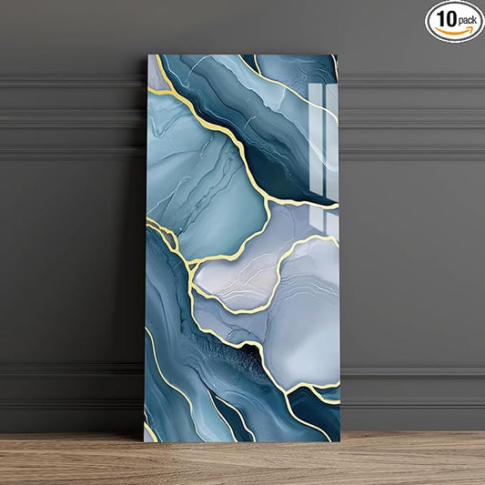 Haimin Wall Panels Peel and Stick 10 Pieces 23.6x11.8in Lightweight Backsplash