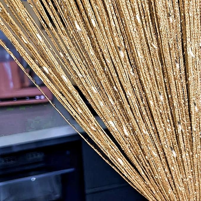 ave split Decorative Door String Curtain Wall Panel Fringe Window Room Divider