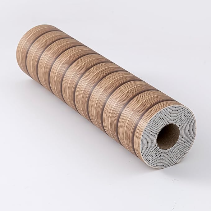 Haimin Wood Grain Slat Wall Panels Peel and Stick Faux Wood Thick Wallpaper