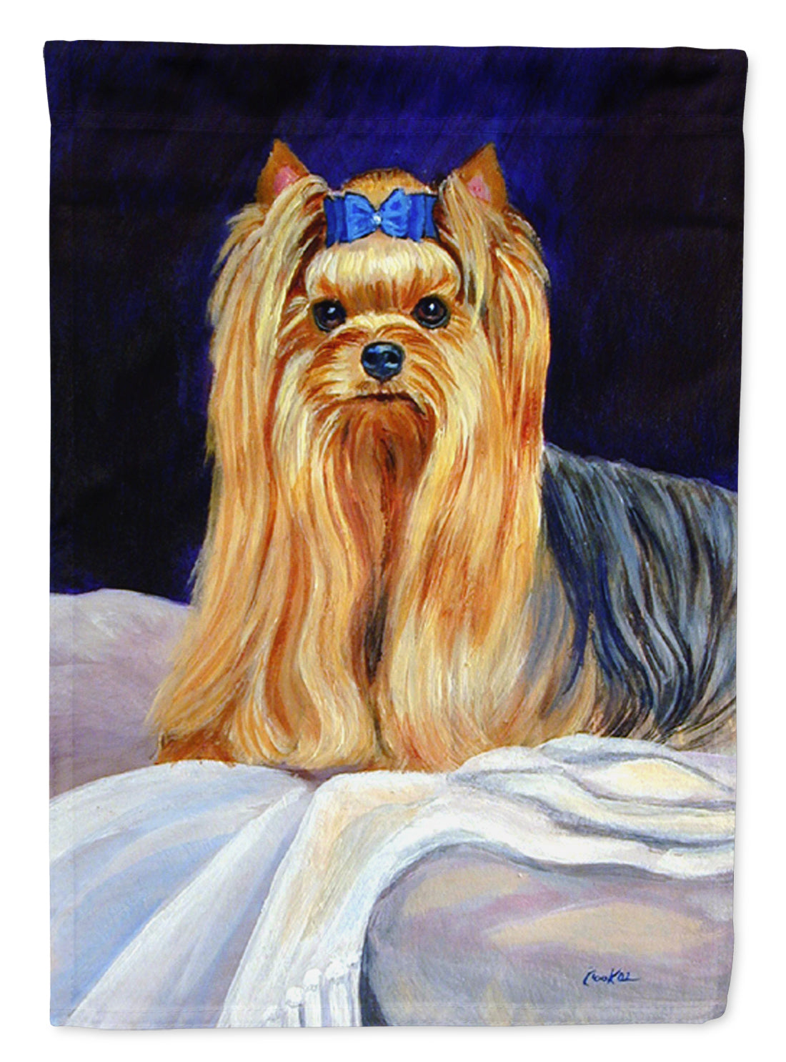 Yorkie Garden Flag â Decorative Outdoor Yard Flag 7157GF