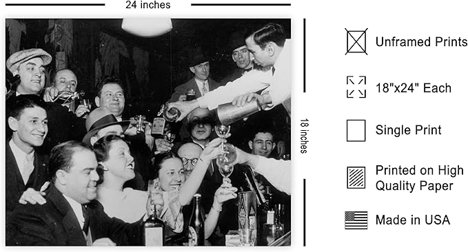Poster Master Night That Prohibition Ends Print