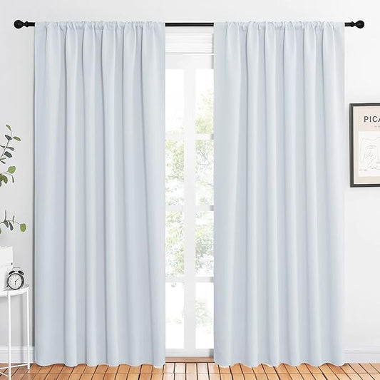 NICETOWN Bedroom Window Curtain Panels