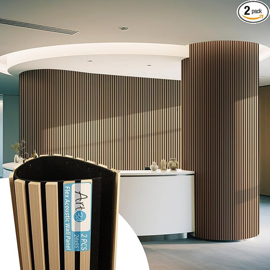 Art3d Acoustic Wood Slat Wall Panel