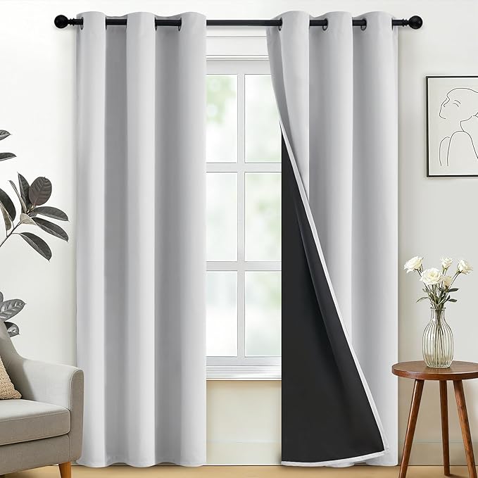 SimpleHome 100% Blackout Curtains