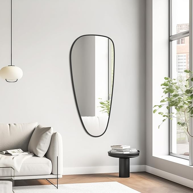 WallBeyond Asymmetrical Mirror, Irregular Wall Mirror, Wall Mirrors Decorative