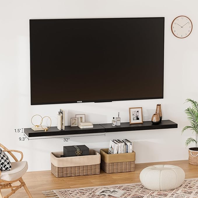 Heimlove 32 Inch Floating Shelves