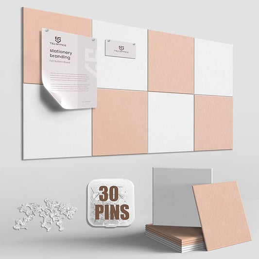 TSJOFFICE Large Cork Board for Wall