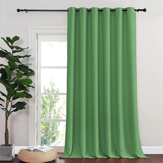 NICETOWN Froest Green Blackout Curtains