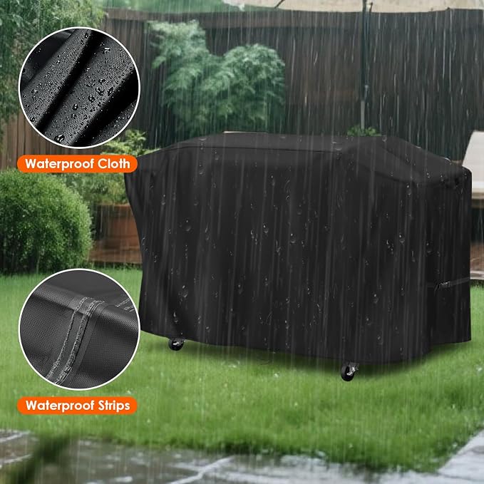 Grill Cover for Camp Chef Gridiron 36 Griddle, 70 inch Outdoor Grill Cover Waterproof for Camp Chef FTG36 Smoker Grill-70''L x 32" W x 40" H