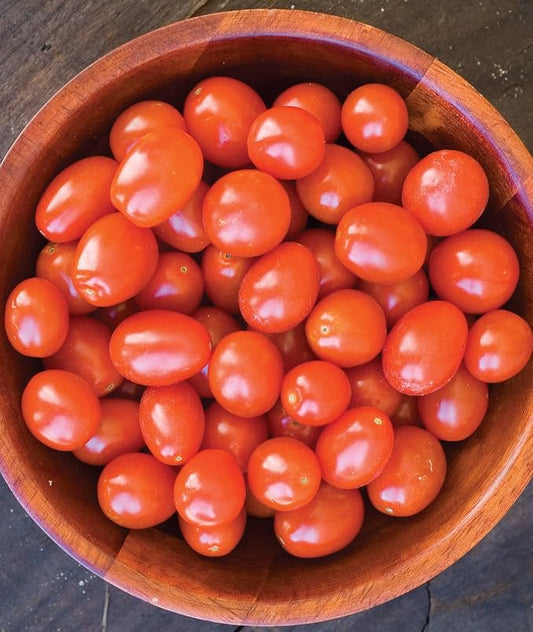 Burpee Napa Grape Tomato Seeds â Sweet Grape Tomato Variety for Home Garden Growing, 30 Non-GMO Seeds
