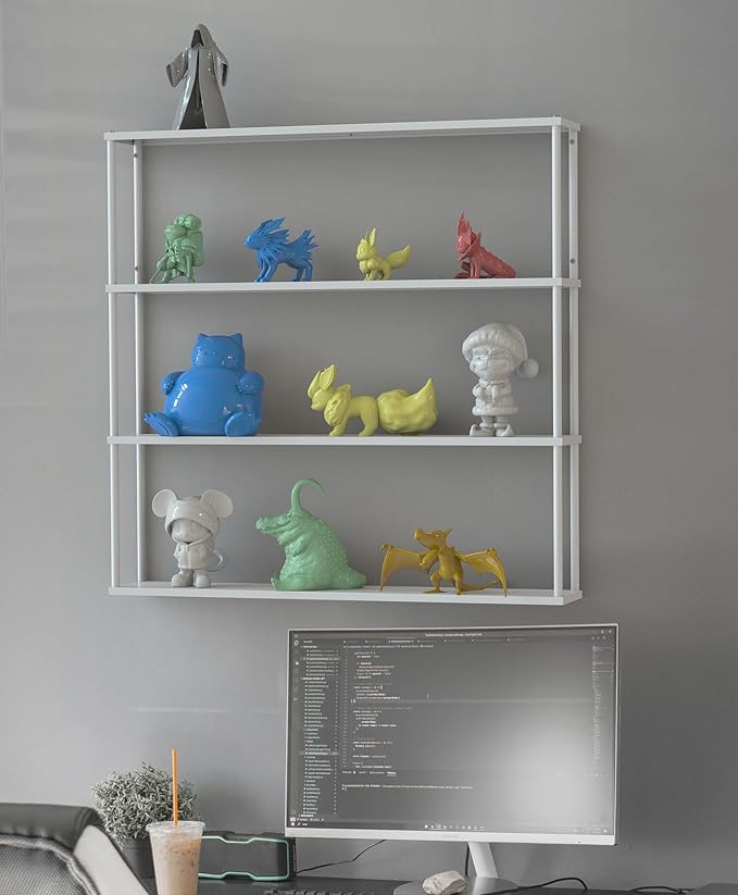 Mango Steam Wall-Mounted Steel Shelving Unit