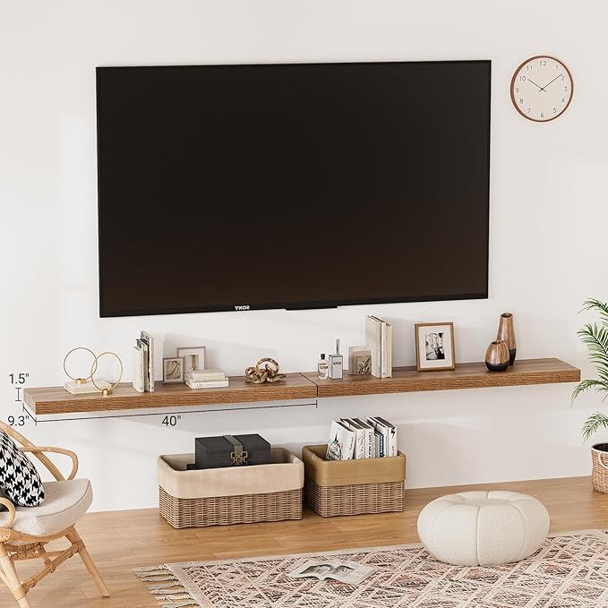Heimlove 40 Inches Floating Shelves