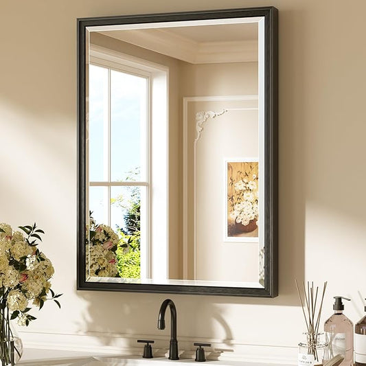 Keonjinn 24" x 32" Black Mirror