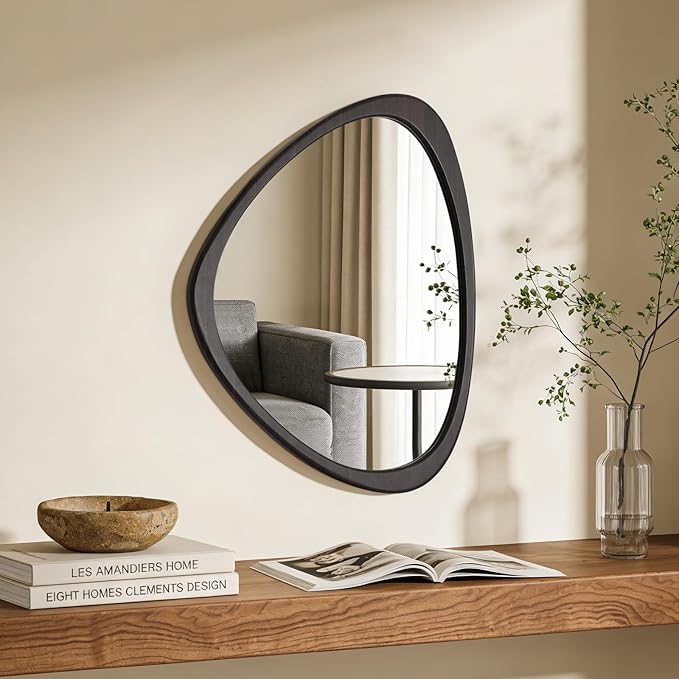 WallBeyond Asymmetrical Mirror, Irregular Wall Mirror, Wall Mirrors Decorative