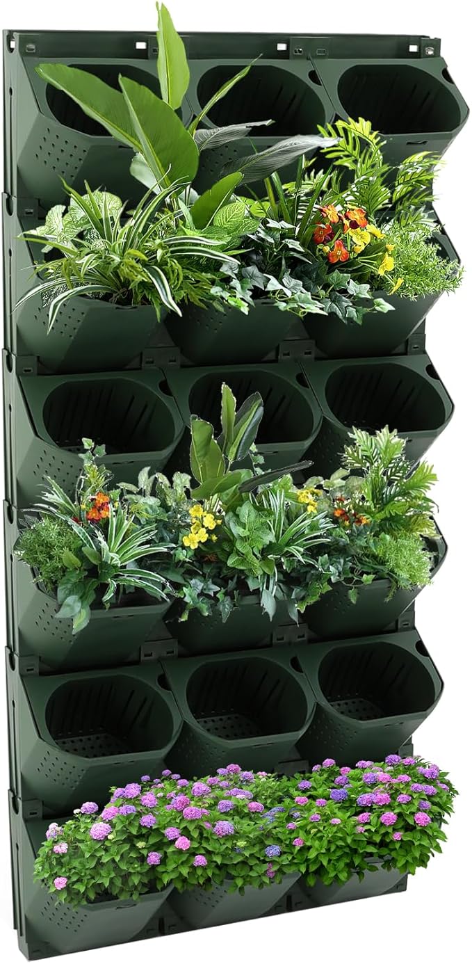 Self Watering Wall Planter | 36 Pots Vertical Garden Planter