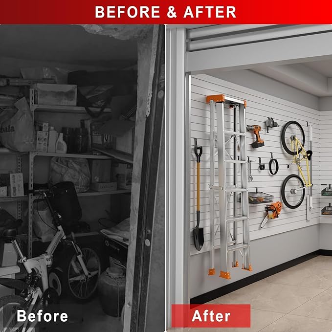 Garage Slatwall Panel Wall Organizer
