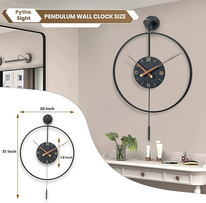 Large Modern Wall Clock, Wall Clocks