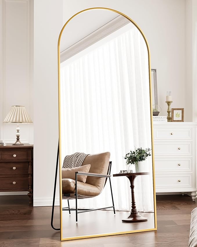 Full Length Mirror, Oversized Standing Mirror, Hanging or Leaning Against Wall