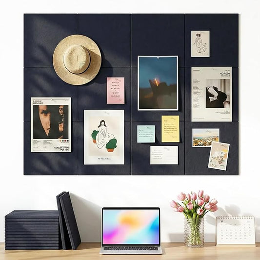 Aothia Felt Bulletin Board Tiles