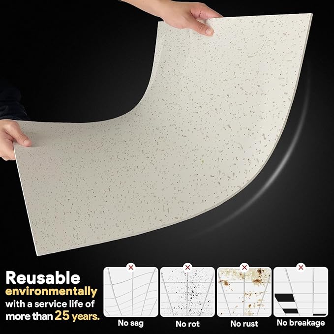 2ft x 2ft Printed Pro Ceiling Tiles
