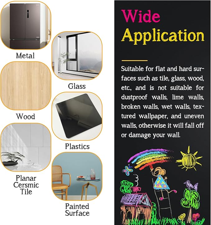 Magnetic Chalkboard Contact Paper