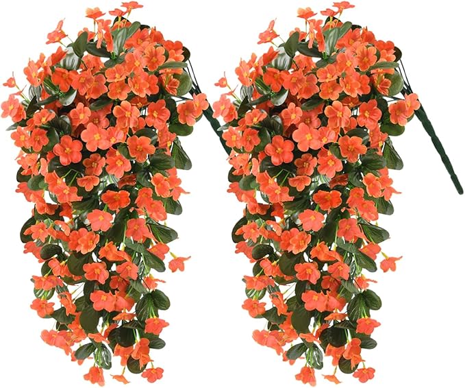 Artificial Fake Hanging Flowers Plants