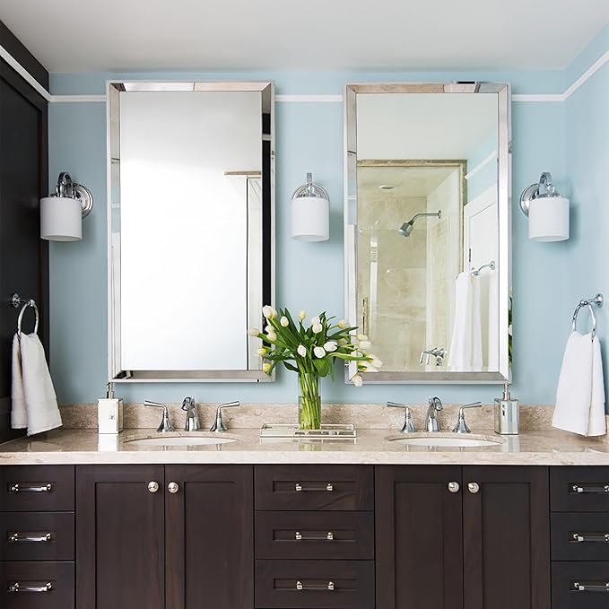 Chende 22" X 47" Angled Large Wall Mirror